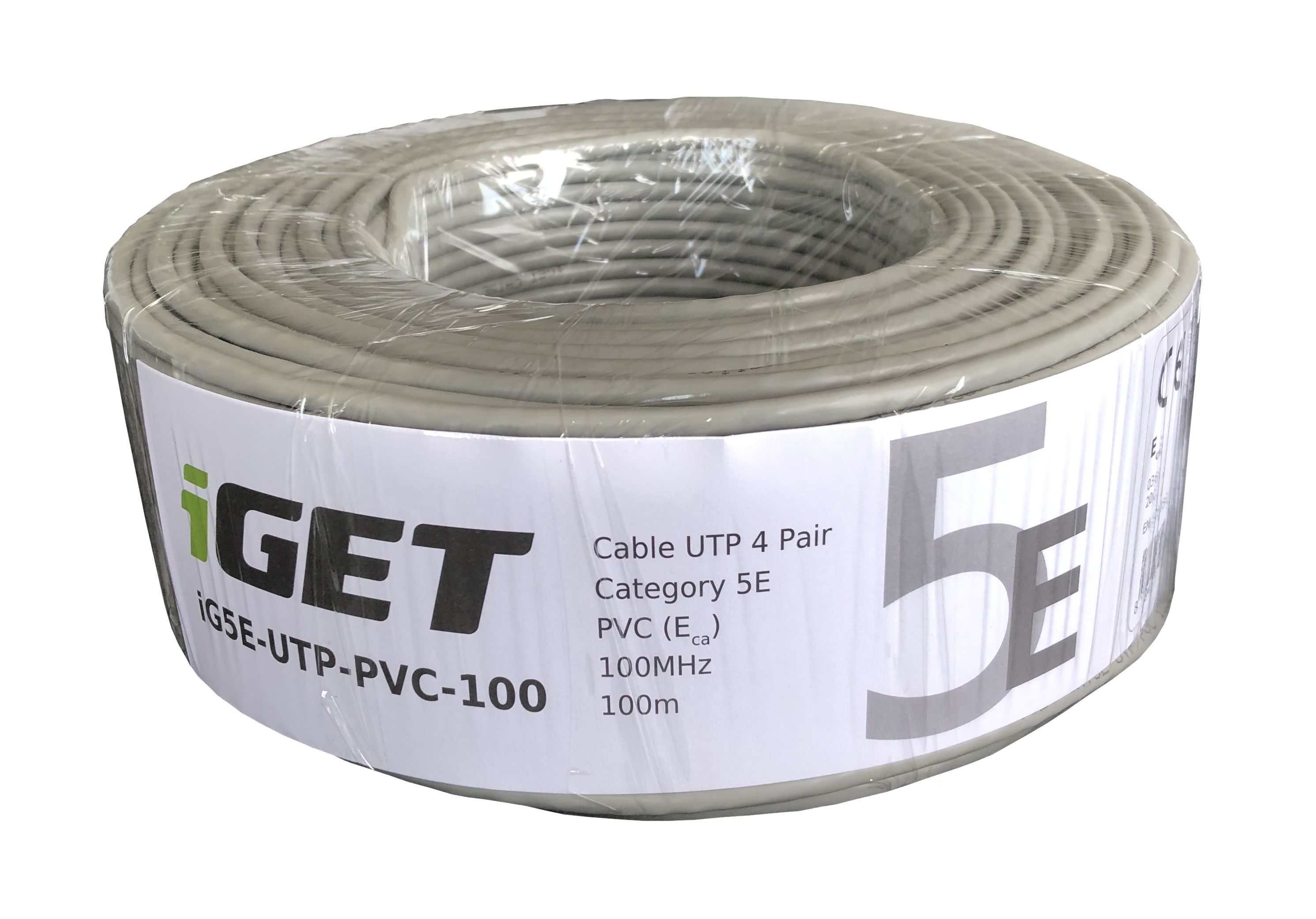 iGET CABLE CAT5E UTP PVC 100m role