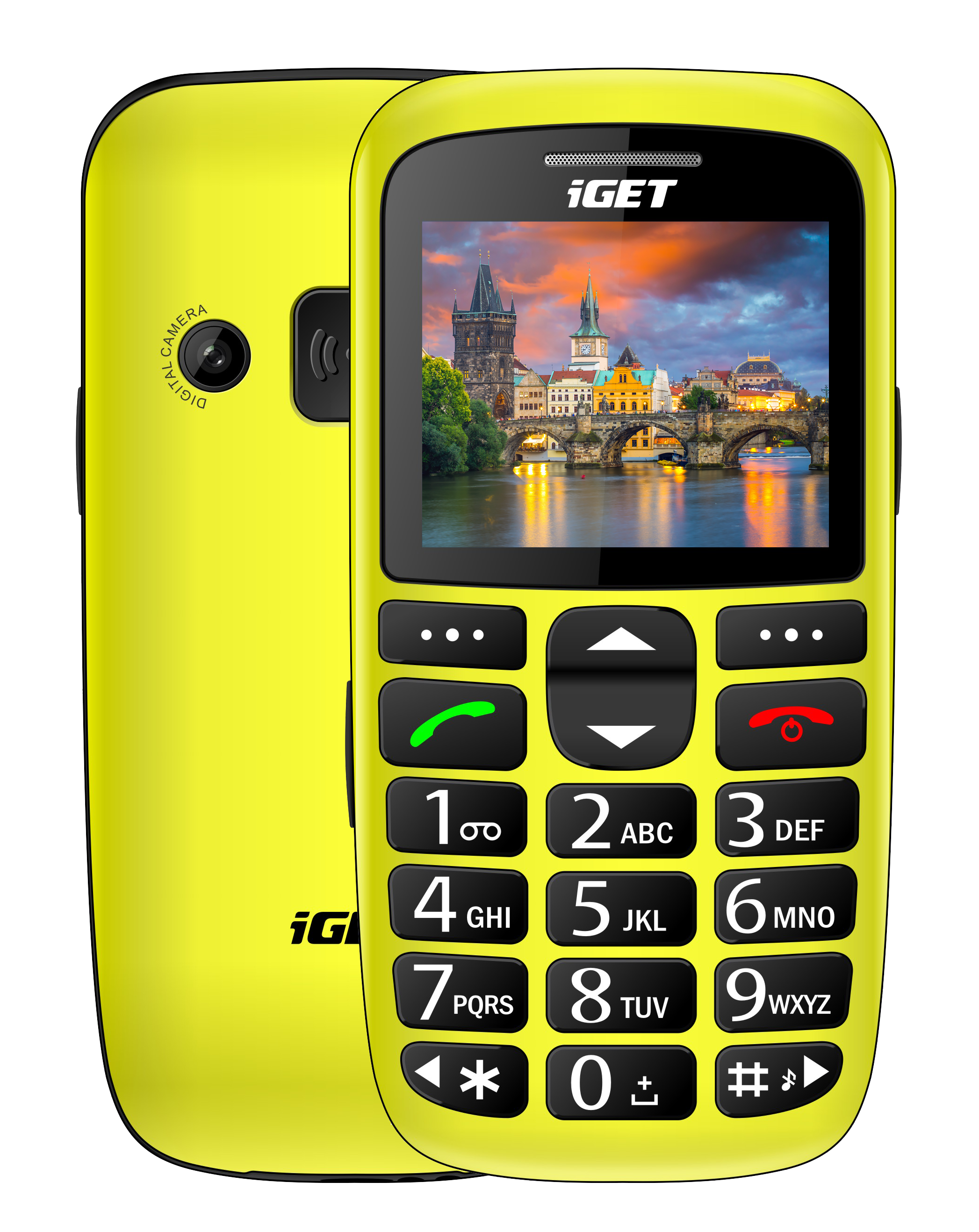 iGET SIMPLE D7 Yellow